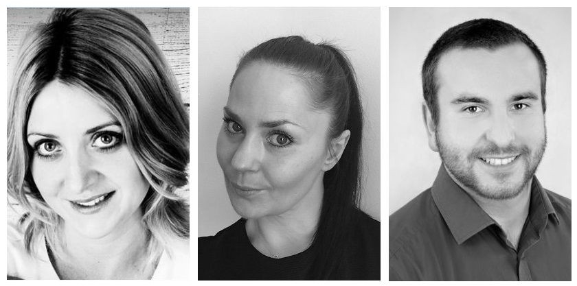 Na zdj. od lewej: Katarzyna Grzeszczuk, Sonia Kochanowicz i Krzysztof Franciszkiewicz