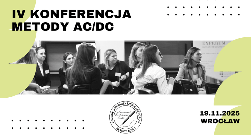 19 listopada 2025 odbędzie się IV Konferencja Metody AC/DC