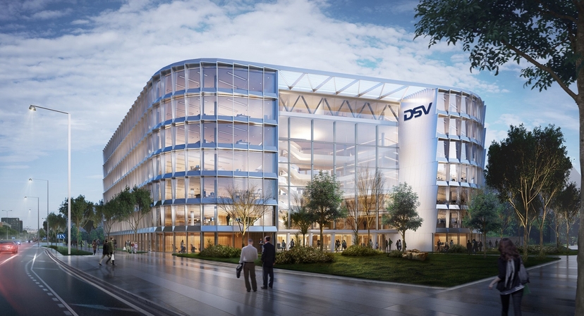 DSV ISS - projekt nowej siedziby firmy w Warszawie