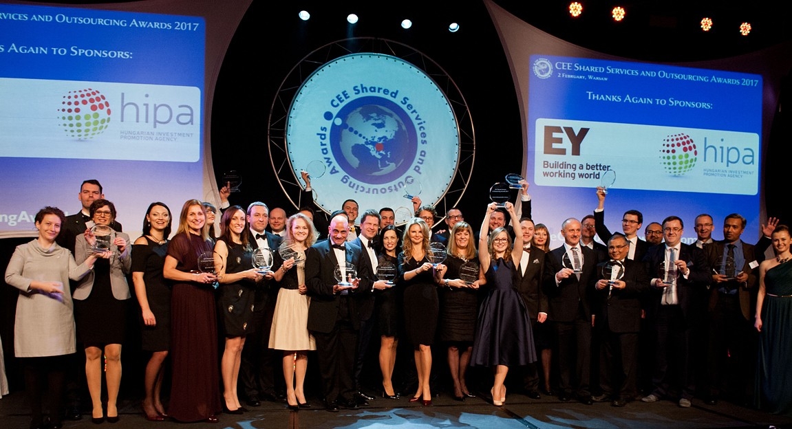 Zwycięzcy CEE Shared Services And Outsourcing Awards