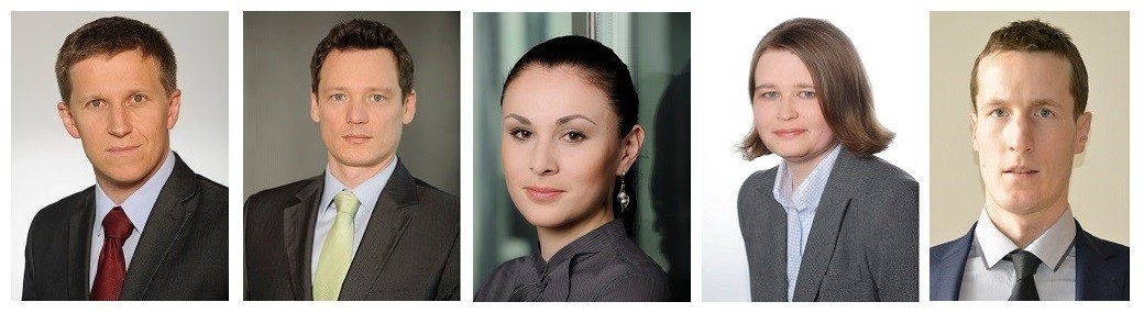 Na zdj. od lewej: Mariusz Sumiński, Michał Szczypiński, Marcela Osorio-Niewiadomska, Magdalena Krawczykiewicz i Jakub Trąmpczyński