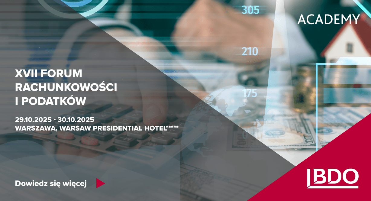 Już w październiku XVII Forum Rachunkowości i Podatków!