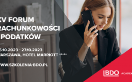 XIV  Forum Rachunkowości i Podatków